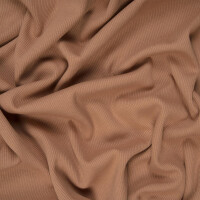 RIB JERSEY BASIC CARAMEL