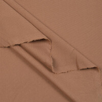 RIB JERSEY BASIC CARAMEL