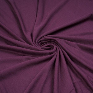 TENCEL MODAL JERSEY BASIC AUBERGINE
