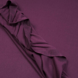 TENCEL MODAL JERSEY BASIC AUBERGINE