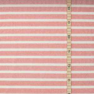 NICKY VELOURS STRIPES ROSE