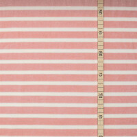 NICKY VELOURS STRIPES ROSE