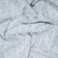 POPLIN LITTLE GIFTS LIGHT GREY/GOLD