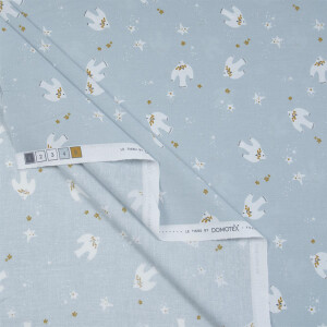 POPLIN DOVE LIGHT BLUE