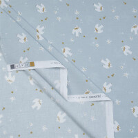 POPLIN DOVE LIGHT BLUE