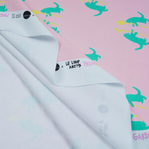 ORGANIC FRENCH TERRY CATS LE LOUP ART