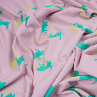 ORGANIC FRENCH TERRY CATS LE LOUP ART