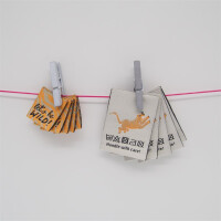 WOVEN LABEL SET TIGER (10 pcs)