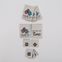 WOVEN LABEL SET FLOURISH (10 pcs)