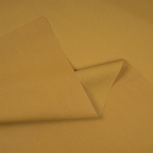 COATED POPLIN UNI MUSTARD