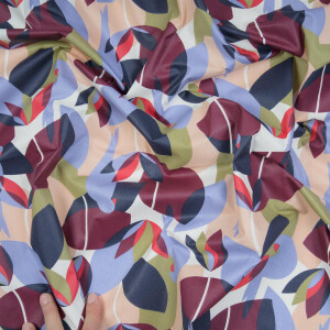 COATED POPLIN VINTAGE PARROT