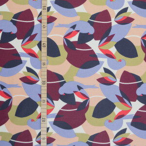 COATED POPLIN VINTAGE PARROT