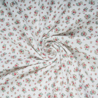 ORGANIC DOUBLE GAUZE FLOWER BOUQUETS RED