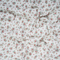 ORGANIC DOUBLE GAUZE FLOWER BOUQUETS RED