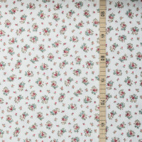ORGANIC DOUBLE GAUZE FLOWER BOUQUETS RED