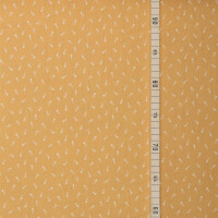 ORGANIC DOUBLE GAUZE TINY CARROTS OCHRE