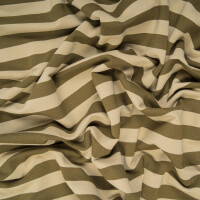 FRENCH TERRY BIG STRIPES OLIVE