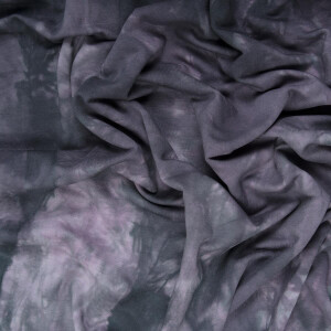 FRENCH TERRY BATIK DARK PLUM