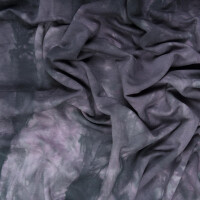FRENCH TERRY BATIK DARK PLUM