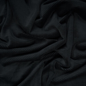 KNIT CORDUROY BLACK