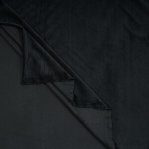 KNIT CORDUROY BLACK