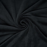 KNIT CORDUROY BLACK