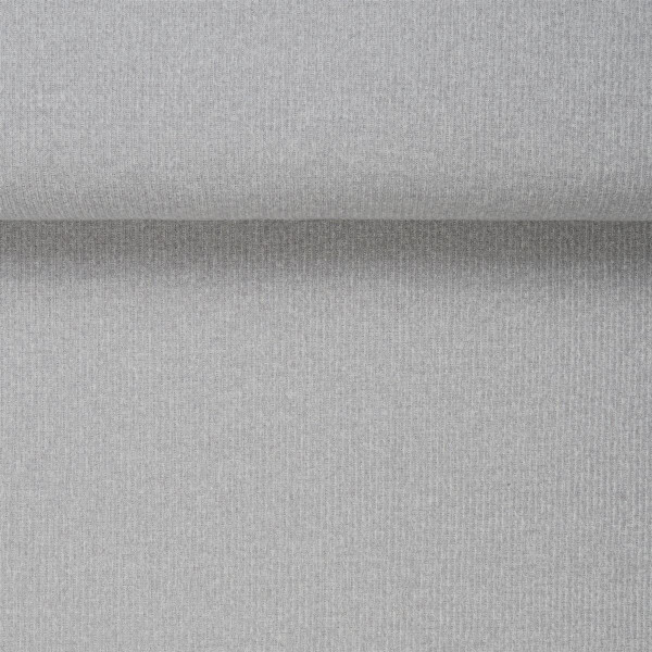 RIBBED KNIT RECYCLED PEARL GREY