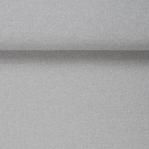 RIBBED KNIT RECYCLED PEARL GREY