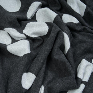 ORGANIC JACQUARD ABOUT A DOT BLACK
