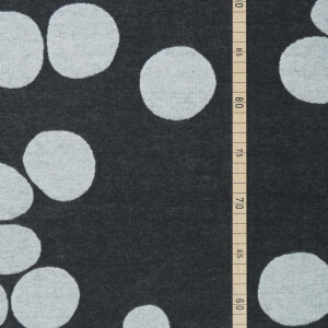 ORGANIC JACQUARD ABOUT A DOT BLACK