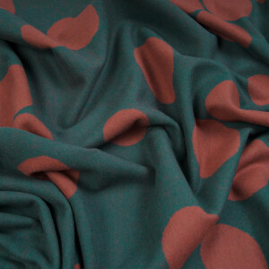 ORGANIC JACQUARD ABOUT A DOT BOTTLE GREEN