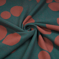 ORGANIC JACQUARD ABOUT A DOT BOTTLE GREEN
