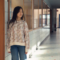 FRENCH TERRY LAUNDRY DAYS BRIDAL BLUSH BEIGE