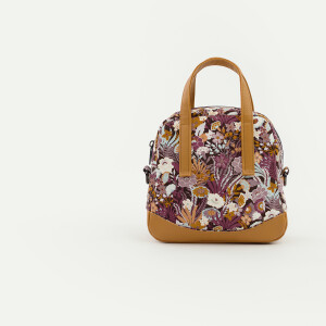 CANVAS GABARDINE TWILL FLOWER WEALTH NOCTURNE PURPLE