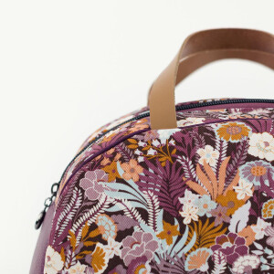 CANVAS GABARDINE TWILL FLOWER WEALTH NOCTURNE PURPLE