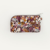 CANVAS GABARDINE TWILL FLOWER WEALTH NOCTURNE PURPLE