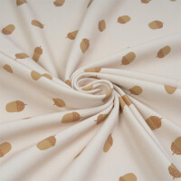 FRENCH TERRY ACORNS BEIGE