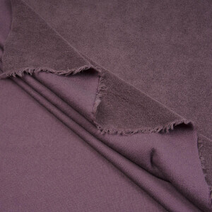 ORGANIC CURLED COTTON DARK MAUVE