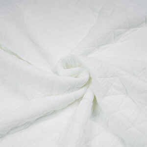 QUILTED JERSEY TRIANGLE OFFWHITE