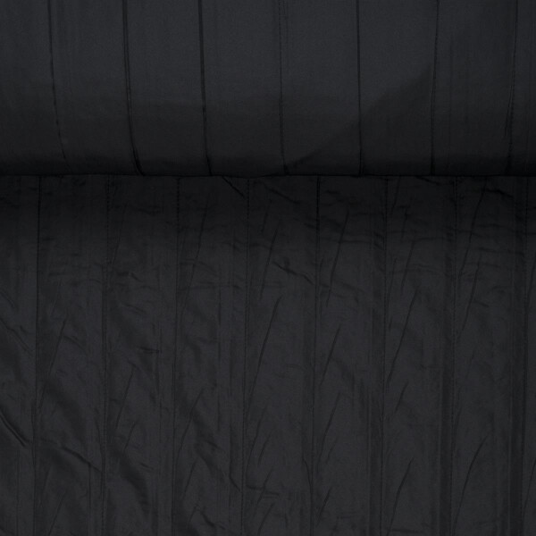 THELMA THERMAL QUILT STRIP BLACK
