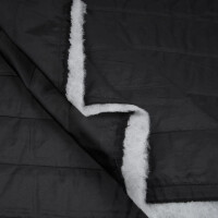THELMA THERMAL QUILT STRIP BLACK