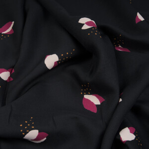 VISCOSE TWILL FAGO BLACK