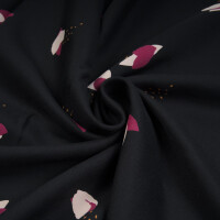 VISCOSE TWILL FAGO BLACK