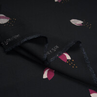 VISCOSE TWILL FAGO BLACK