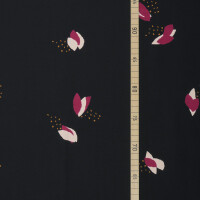 VISCOSE TWILL FAGO BLACK