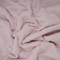 QUILTED DOUBLE GAUZE SOLID SOFT ROSE