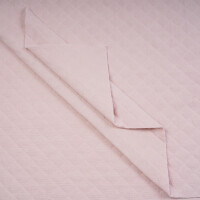 QUILTED DOUBLE GAUZE SOLID SOFT ROSE