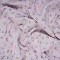 ORGANIC DOUBLE GAUZE LUMINOUS PINK BLOSSOMS