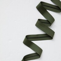 THELMA BIAS TAPE 25mm GREEN KHAKI