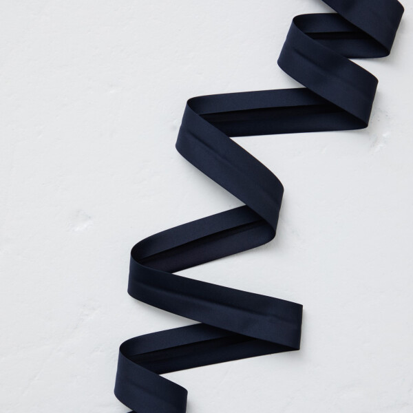 THELMA BIAS TAPE 25mm INDIGO NIGHT